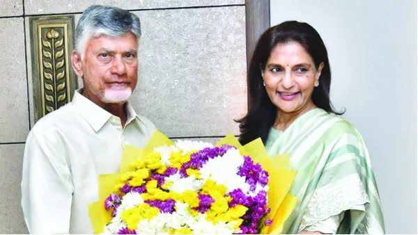 ఏపీ ఆరోగ్య రంగాభివృద్ధిపై చంద్రబాబుతో అపోలో ప్రీతారెడ్డి కీలక భేటీ