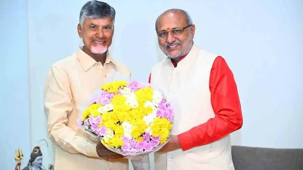 ఉప రాష్ట్రపతి సి.పి. రాధాకృష్ణన్‌కు జన్మదిన శుభాకాంక్షలు తెలిపిన ముఖ్యమంత్రి నారా చంద్రబాబు నాయుడు