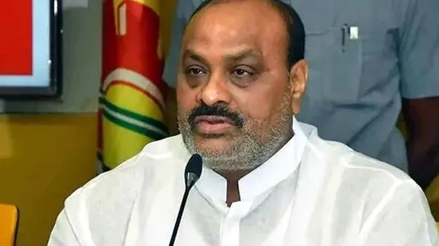 ఉక్కు భూములపై కన్నేశారు: జగన్‌పై అచ్చెన్నాయుడు ఆరోపణలు