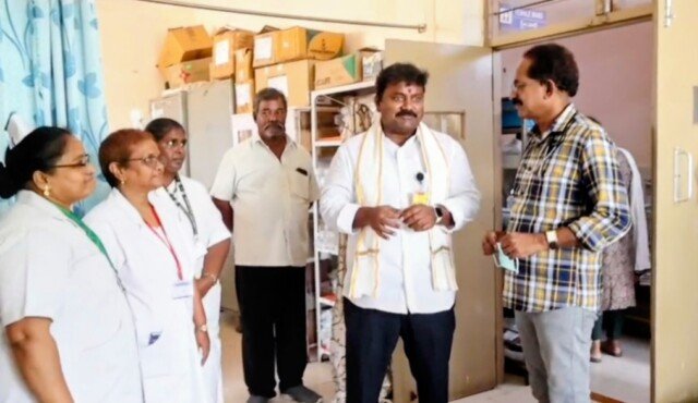 రోగులకు మెరుగైన వైద్య సేవలు అందించాలి : ఎమ్మెల్యే వర్ల కుమార్ రాజా