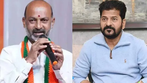కేసీఆర్ కుటుంబంపై చర్యలు తీసుకునే ధైర్యం రేవంత్‌కు ఉందా?: బండి సంజయ్