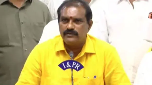 రాయలసీమ జీవనాడి హంద్రీనీవాను పూర్తి చేసిన ఘనత చంద్రబాబుదే: నిమ్మల